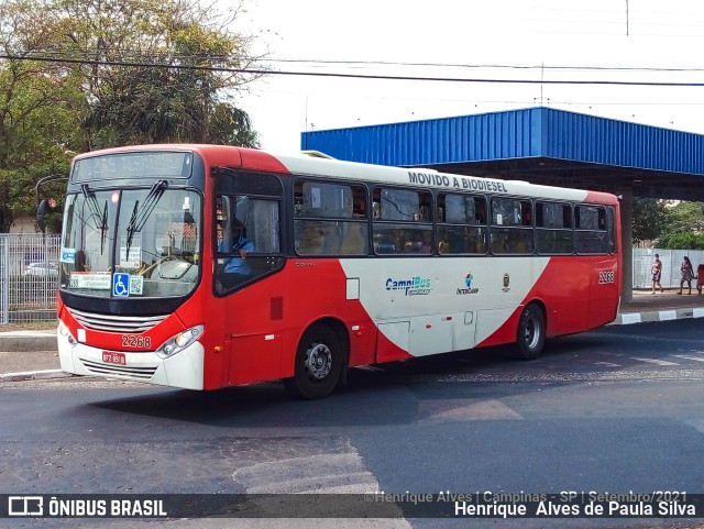 Expresso CampiBus 2268 na cidade de Campinas, São Paulo, Brasil, por Henrique Alves de Paula Silva. Número da foto: #9488570.