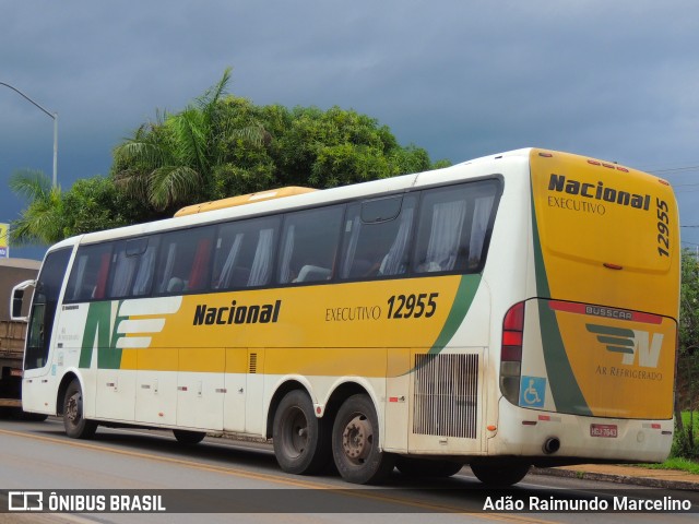 Viação Nacional 12955 na cidade de Paracatu, Minas Gerais, Brasil, por Adão Raimundo Marcelino. ID da foto: 9488421.