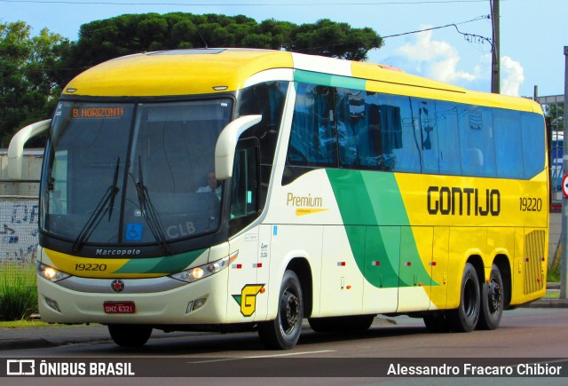 Empresa Gontijo de Transportes 19220 na cidade de Curitiba, Paraná, Brasil, por Alessandro Fracaro Chibior. ID da foto: 9487103.