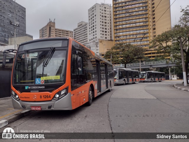 TRANSPPASS - Transporte de Passageiros 8 1264 na cidade de São Paulo, São Paulo, Brasil, por Sidney Santos. Número da foto: #9489574.