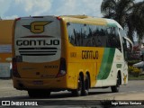 Empresa Gontijo de Transportes 18100 na cidade de Eunápolis, Bahia, Brasil, por Iago Santos Santana. Número da foto: #:id.