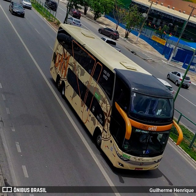 UTIL - União Transporte Interestadual de Luxo 11927 na cidade de Cuiabá, Mato Grosso, Brasil, por Guilherme Henrique. Número da foto: #9489814.
