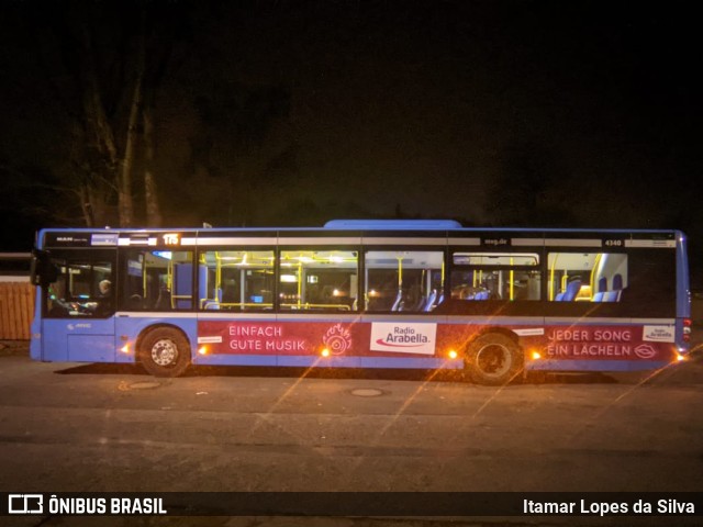 MVG - Münchner Verkehrsgesellschaft 4340 na cidade de Munich, Bavaria, Alemanha, por Itamar Lopes da Silva. ID da foto: 9491713.