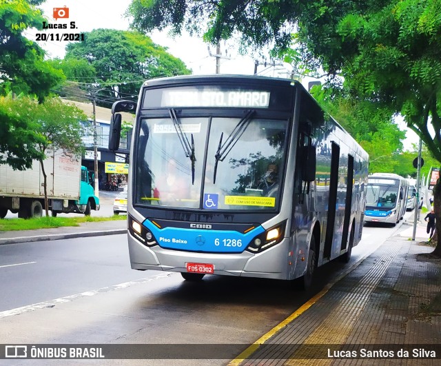 Viação Grajaú S.A. 6 1286 na cidade de São Paulo, São Paulo, Brasil, por Lucas Santos da Silva. Número da foto: #9490797.