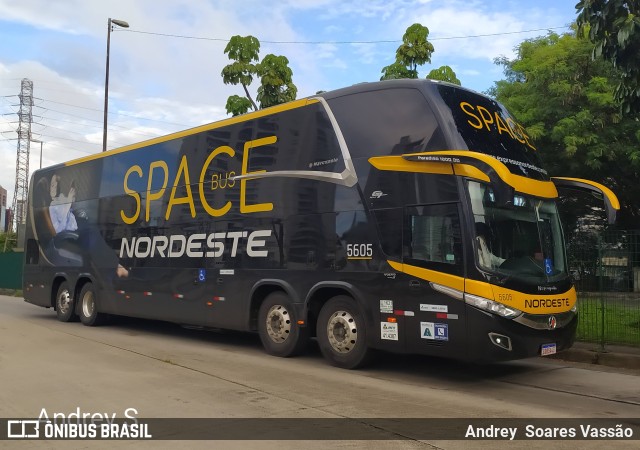 Expresso Nordeste 5605 na cidade de São Paulo, São Paulo, Brasil, por Andrey  Soares Vassão. Número da foto: #9492865.