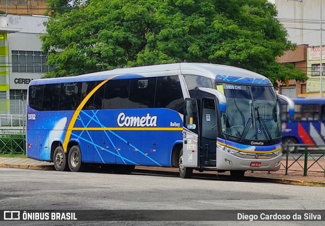 Viação Cometa 13112 na cidade de Sorocaba, São Paulo, Brasil, por Diego Cardoso da Silva. ID da foto: 9491401.