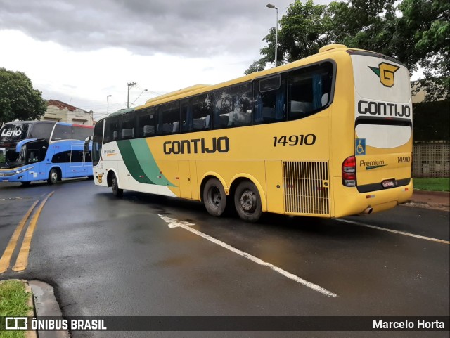 Empresa Gontijo de Transportes 14910 na cidade de Ribeirão Preto, São Paulo, Brasil, por Marcelo Horta. ID da foto: 9490622.