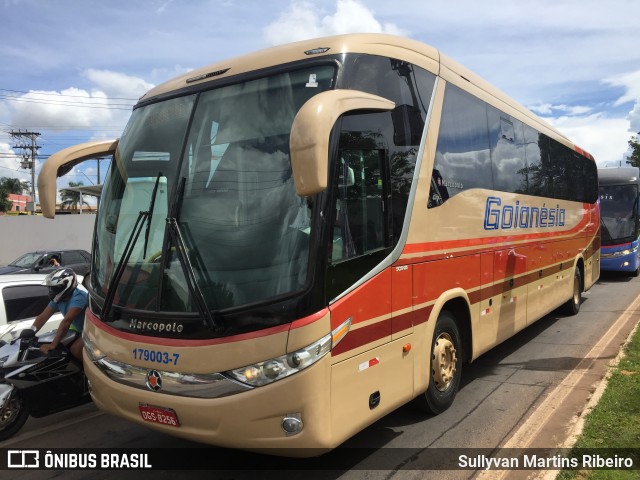 Auto Viação Goianésia 179003-7 na cidade de Anápolis, Goiás, Brasil, por Sullyvan Martins Ribeiro. Número da foto: #9492350.