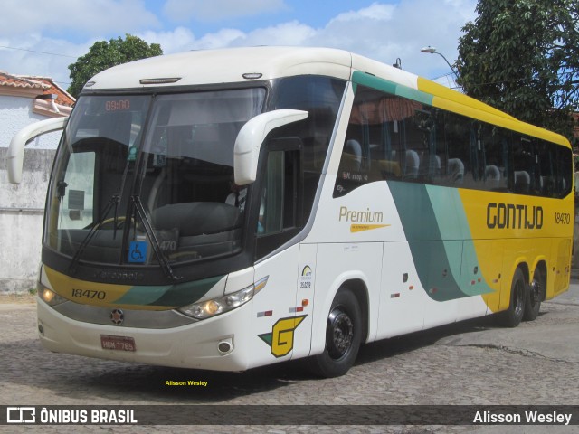 Empresa Gontijo de Transportes 18470 na cidade de Fortaleza, Ceará, Brasil, por Alisson Wesley. ID da foto: 9492801.