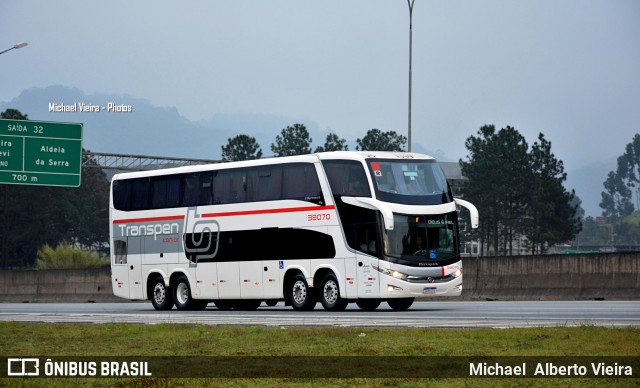 Transpen Transporte Coletivo e Encomendas 38070 na cidade de Barueri, São Paulo, Brasil, por Michael  Alberto Vieira. ID da foto: 9492548.