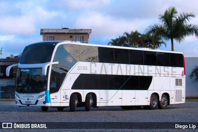 Auto Viação Catarinense 321305 na cidade de Balneário Camboriú, Santa Catarina, Brasil, por Diego Lip. ID da foto: 9490263.