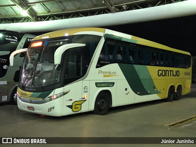 Empresa Gontijo de Transportes 18260 na cidade de Marília, São Paulo, Brasil, por Júnior Juninho. ID da foto: 9492257.