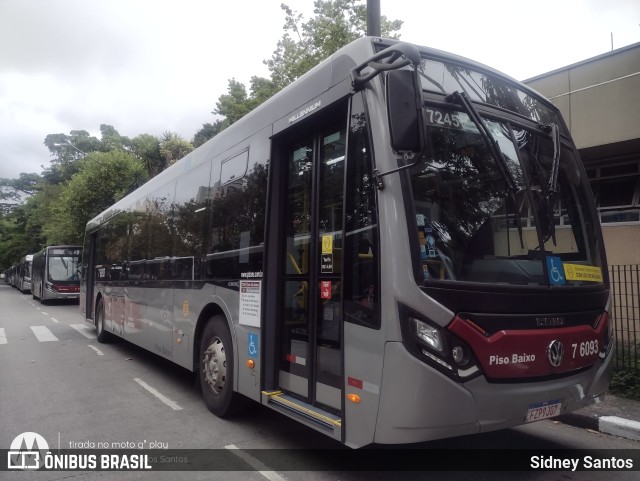 Viação Gatusa Transportes Urbanos 7 6093 na cidade de São Paulo, São Paulo, Brasil, por Sidney Santos. Número da foto: #9491102.
