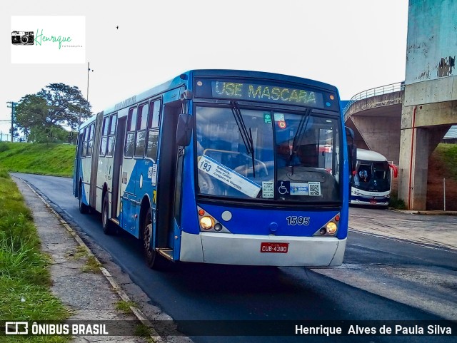 VB Transportes e Turismo 1595 na cidade de Campinas, São Paulo, Brasil, por Henrique Alves de Paula Silva. Número da foto: #9491434.