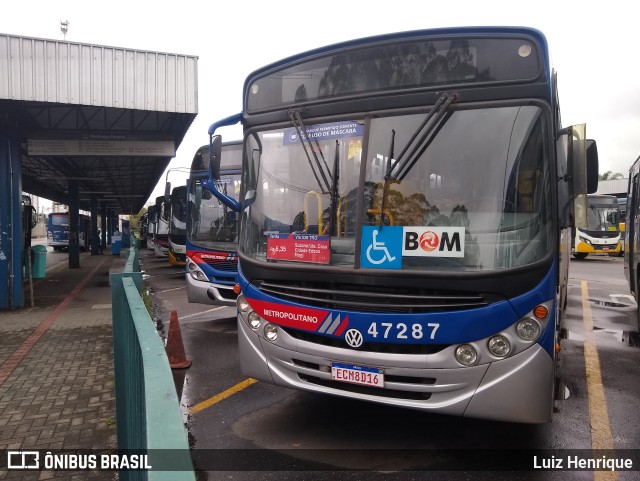 ATT - Alto Tietê Transportes 47.287 na cidade de Mogi das Cruzes, São Paulo, Brasil, por Luiz Henrique. ID da foto: 9489991.