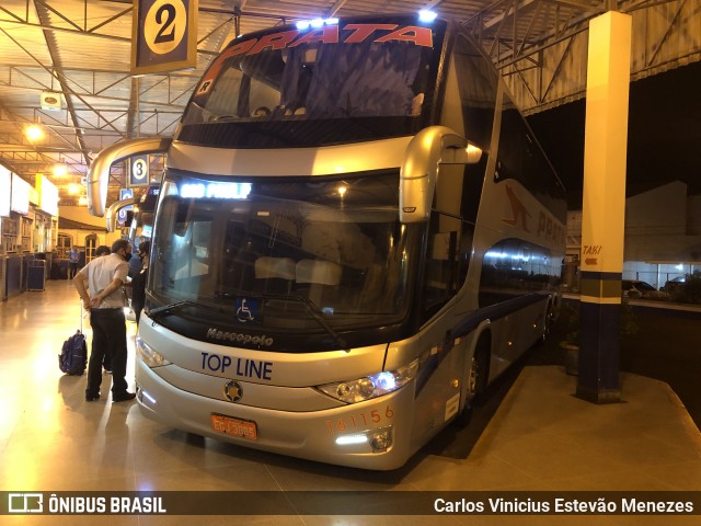 Expresso de Prata 161156 na cidade de Osvaldo Cruz, São Paulo, Brasil, por Carlos Vinicius Estevão Menezes. Número da foto: #9490651.