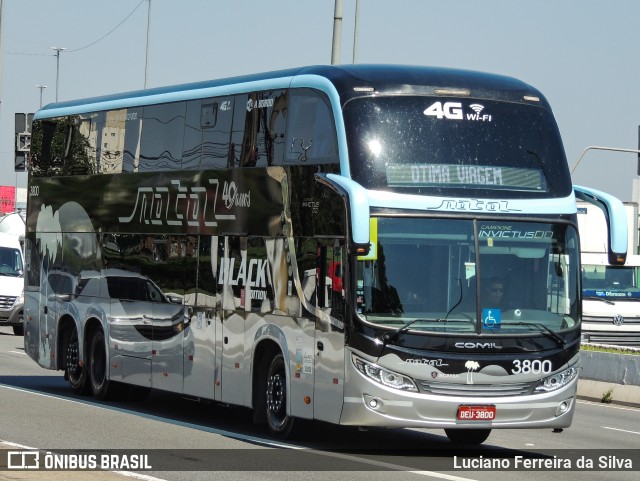 Transportadora Turística Natal 3800 na cidade de São Paulo, São Paulo, Brasil, por Luciano Ferreira da Silva. ID da foto: 9492769.