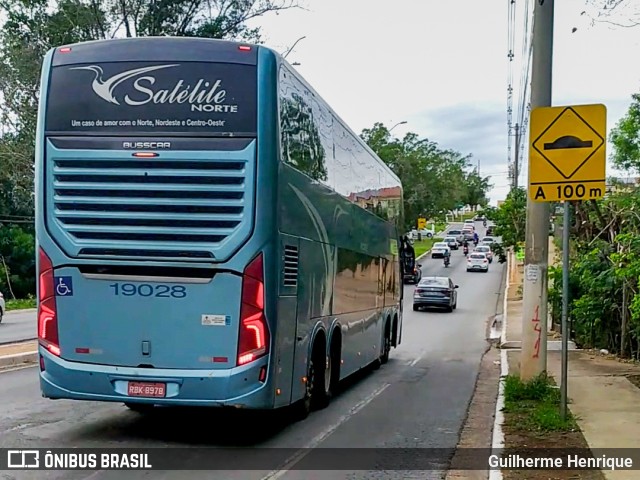 Expresso Satélite Norte 19028 na cidade de Cuiabá, Mato Grosso, Brasil, por Guilherme Henrique. ID da foto: 9489807.