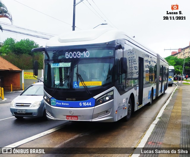 Viação Grajaú S.A. 6 1644 na cidade de São Paulo, São Paulo, Brasil, por Lucas Santos da Silva. Número da foto: #9490780.