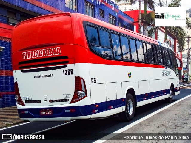 Viação Piracicabana 1366 na cidade de Campinas, São Paulo, Brasil, por Henrique Alves de Paula Silva. Número da foto: #9491383.