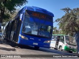 Subus 9518 na cidade de Santiago, Santiago, Metropolitana de Santiago, Chile, por Benjamín Tomás Lazo Acuña. Número da foto: #:id.