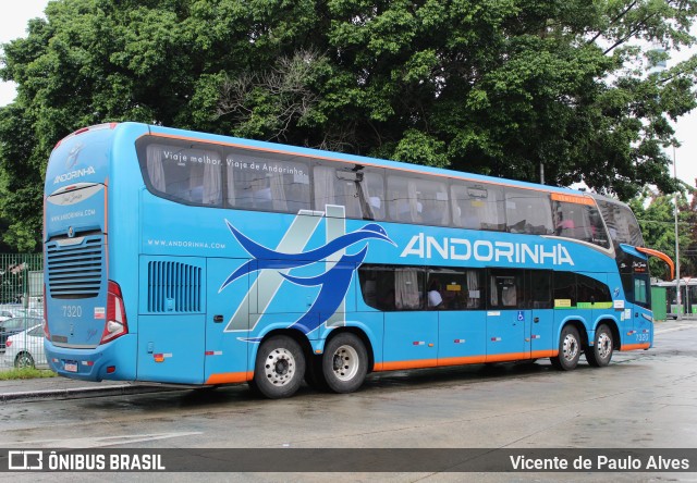 Empresa de Transportes Andorinha 7320 na cidade de São Paulo, São Paulo, Brasil, por Vicente de Paulo Alves. Número da foto: #9493529.