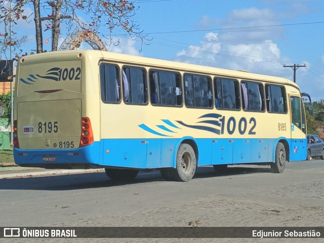 Expresso 1002 8195 na cidade de Nazaré da Mata, Pernambuco, Brasil, por Edjunior Sebastião. ID da foto: 9495168.