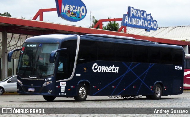 Viação Cometa 721509 na cidade de Ribeirão Vermelho, Minas Gerais, Brasil, por Andrey Gustavo. Número da foto: #9494208.