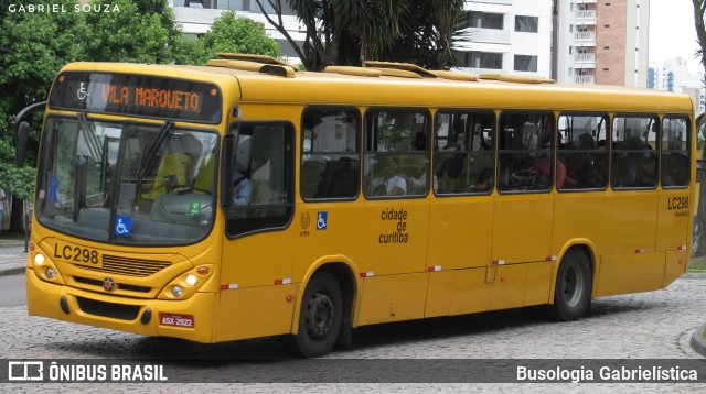 Araucária Transportes Coletivos LC298 na cidade de Curitiba, Paraná, Brasil, por Busologia Gabrielística. ID da foto: 9494995.