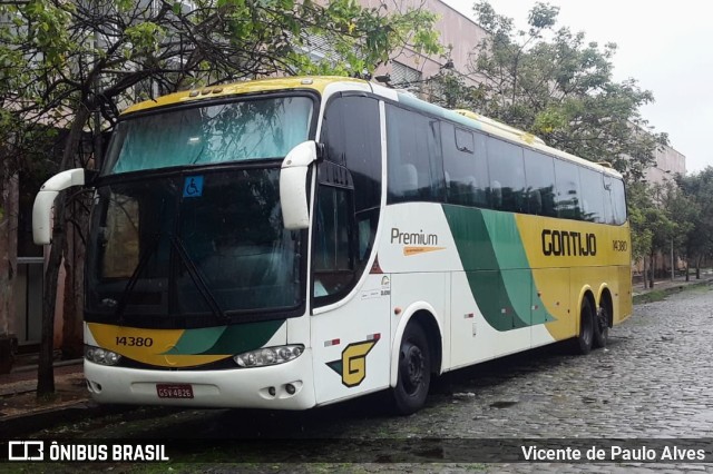 Empresa Gontijo de Transportes 14380 na cidade de Belo Horizonte, Minas Gerais, Brasil, por Vicente de Paulo Alves. ID da foto: 9494127.