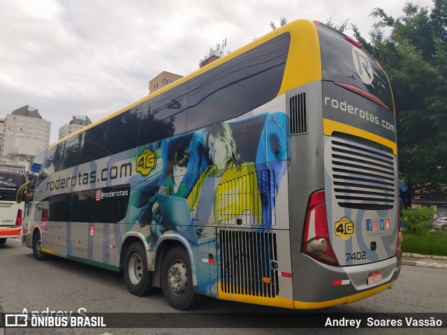 RodeRotas - Rotas de Viação do Triângulo 7402 na cidade de São Paulo, São Paulo, Brasil, por Andrey  Soares Vassão. ID da foto: 9494736.