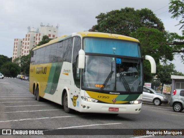 Empresa Gontijo de Transportes 17350 na cidade de São José dos Campos, São Paulo, Brasil, por Rogerio Marques. ID da foto: 9495470.