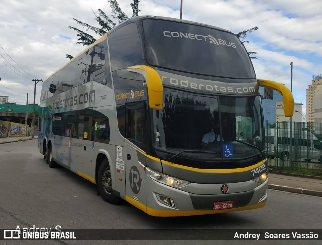 RodeRotas - Rotas de Viação do Triângulo 7402 na cidade de São Paulo, São Paulo, Brasil, por Andrey  Soares Vassão. ID da foto: 9494734.