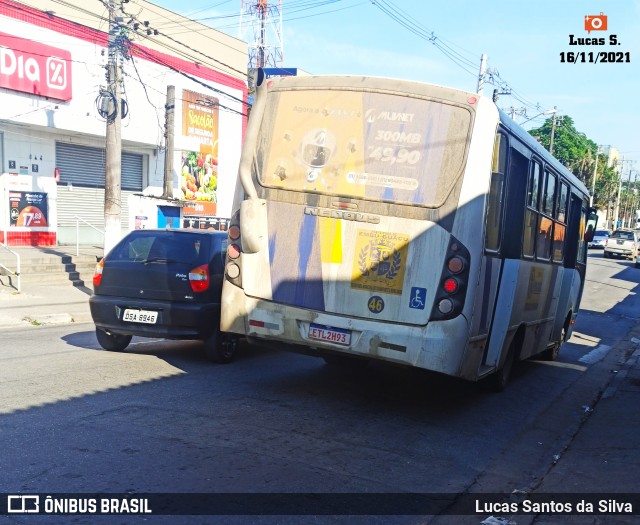 Transporte Alternativo de Embu-Guaçu 46 na cidade de Embu-Guaçu, São Paulo, Brasil, por Lucas Santos da Silva. ID da foto: 9496303.