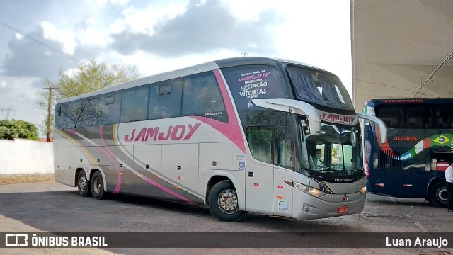 Viação Jam Joy 7711 na cidade de Teresina, Piauí, Brasil, por Luan Araujo. ID da foto: 9495539.