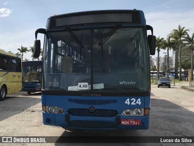Biguaçu Transportes Coletivos Administração e Participação 424 na cidade de Florianópolis, Santa Catarina, Brasil, por Lucas da Silva. Número da foto: #9495259.