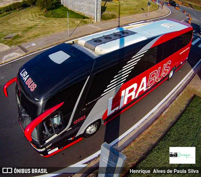 Lirabus 12083 na cidade de Campinas, São Paulo, Brasil, por Henrique Alves de Paula Silva. Número da foto: #9496762.