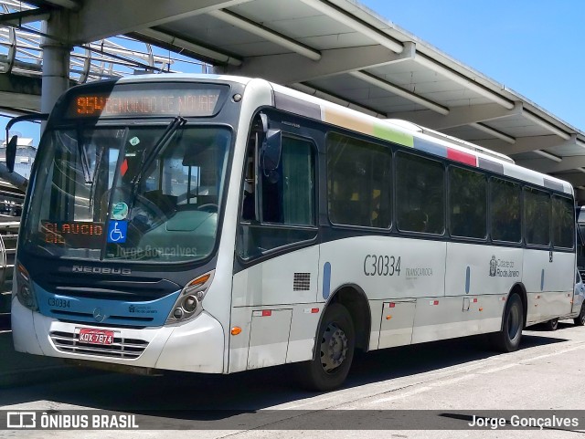 Transportes Futuro C30334 na cidade de Rio de Janeiro, Rio de Janeiro, Brasil, por Jorge Gonçalves. Número da foto: #9498180.