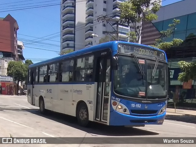 Viação Flecha Branca 15-152 na cidade de Cachoeiro de Itapemirim, Espírito Santo, Brasil, por Warlen Souza. ID da foto: 9497974.