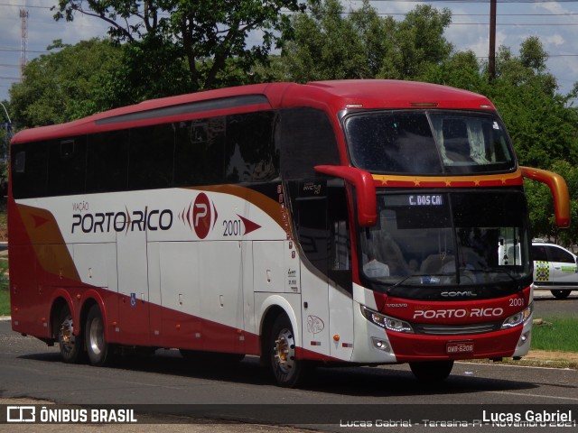 Auto Viação Porto Rico 2001 na cidade de Teresina, Piauí, Brasil, por Lucas Gabriel. ID da foto: 9497287.