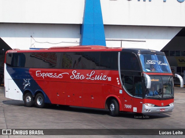 Expresso São Luiz 7000 na cidade de Goiânia, Goiás, Brasil, por Lucas Leite. Número da foto: #9498098.