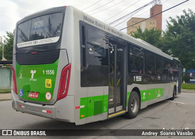 Viação Santa Brígida 1 1556 na cidade de São Paulo, São Paulo, Brasil, por Andrey  Soares Vassão. ID da foto: 9497004.