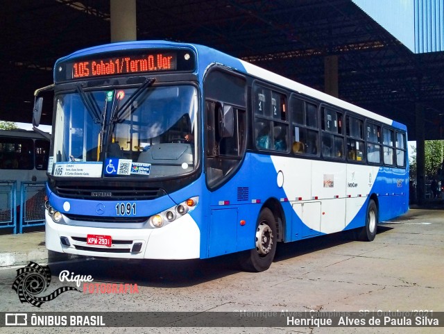 VB Transportes e Turismo 1091 na cidade de Campinas, São Paulo, Brasil, por Henrique Alves de Paula Silva. ID da foto: 9498378.