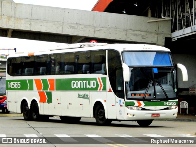 Empresa Gontijo de Transportes 14565 na cidade de São José do Rio Preto, São Paulo, Brasil, por Raphael Malacarne. ID da foto: 9498800.