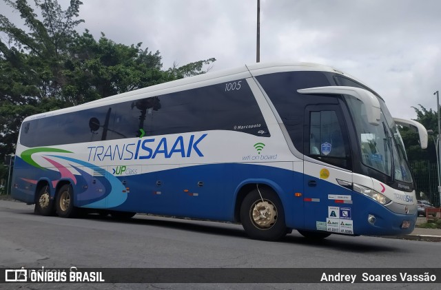 Trans Isaak Turismo 1005 na cidade de São Paulo, São Paulo, Brasil, por Andrey  Soares Vassão. Número da foto: #9498245.