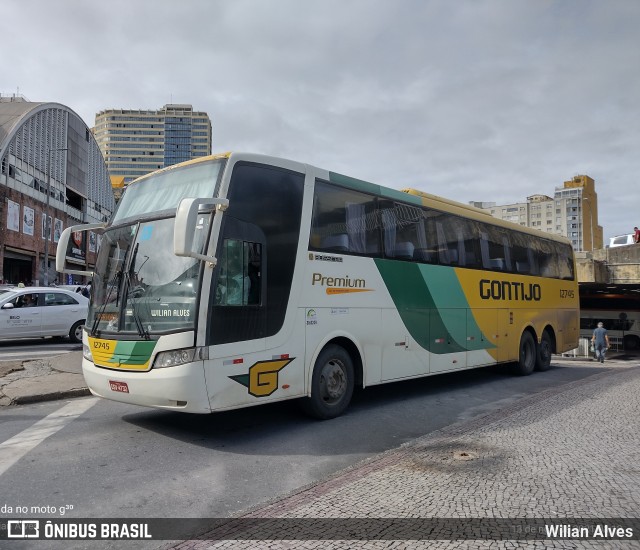 Empresa Gontijo de Transportes 12745 na cidade de Belo Horizonte, Minas Gerais, Brasil, por Wilian Alves. Número da foto: #9496675.
