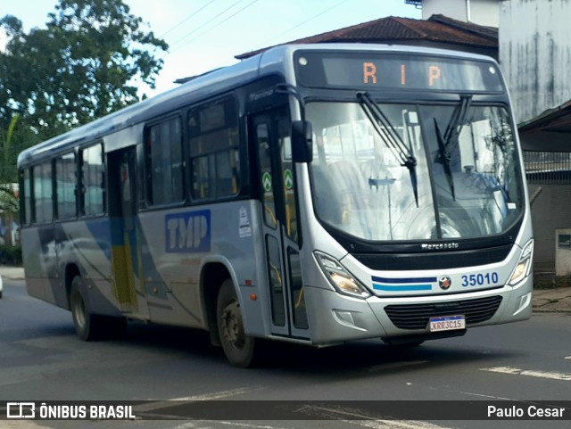 TMP Transportes 35010 na cidade de Itabira, Minas Gerais, Brasil, por Paulo Cesar. ID da foto: 9496564.