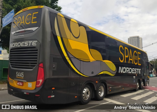 Expresso Nordeste 5445 na cidade de São Paulo, São Paulo, Brasil, por Andrey  Soares Vassão. Número da foto: #9498072.