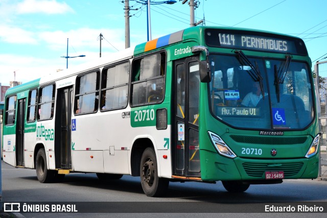 OT Trans - Ótima Salvador Transportes 20710 na cidade de Salvador, Bahia, Brasil, por Eduardo Ribeiro. Número da foto: #9502421.