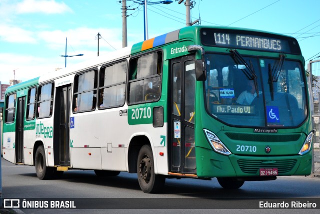 OT Trans - Ótima Salvador Transportes 20710 na cidade de Salvador, Bahia, Brasil, por Eduardo Ribeiro. ID da foto: 9502421.